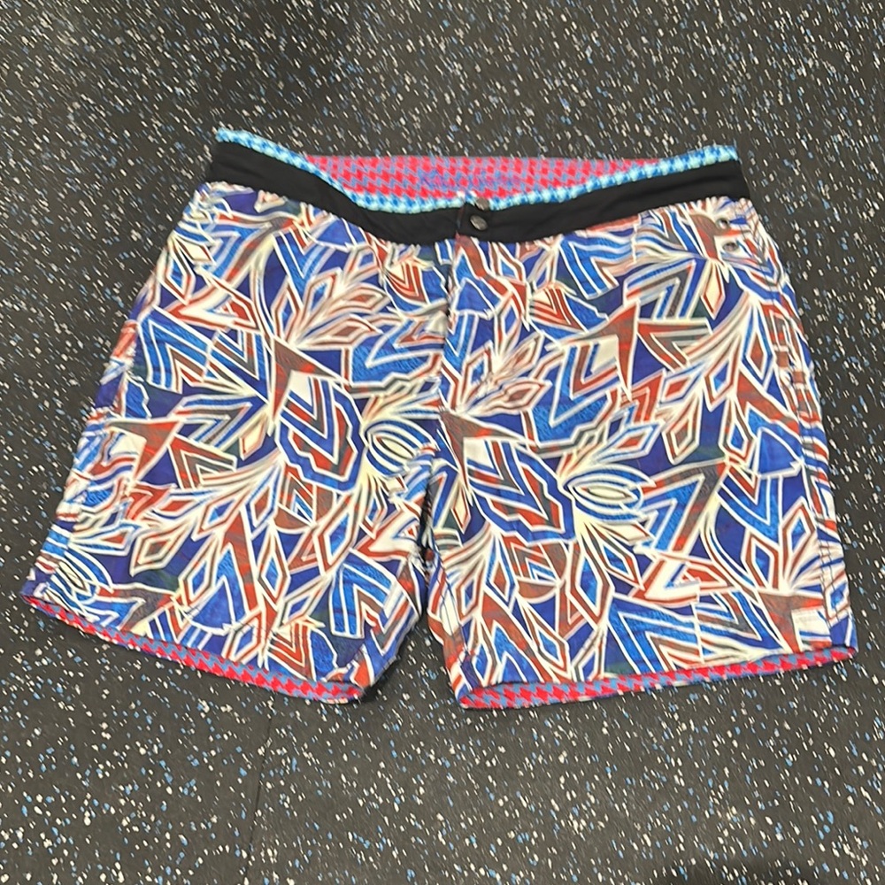 Robert Graham Swim Trunks Mens Size 36